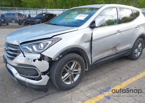 2018 Hyundai Santa Fe Sport 2.4L из США, поврежденный, VIN 5XYZTDLB0JG539250